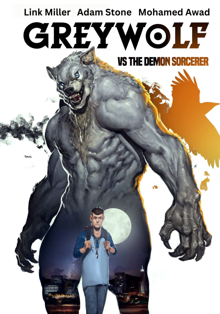 Greywolf vs the Demon Sorcerer cover